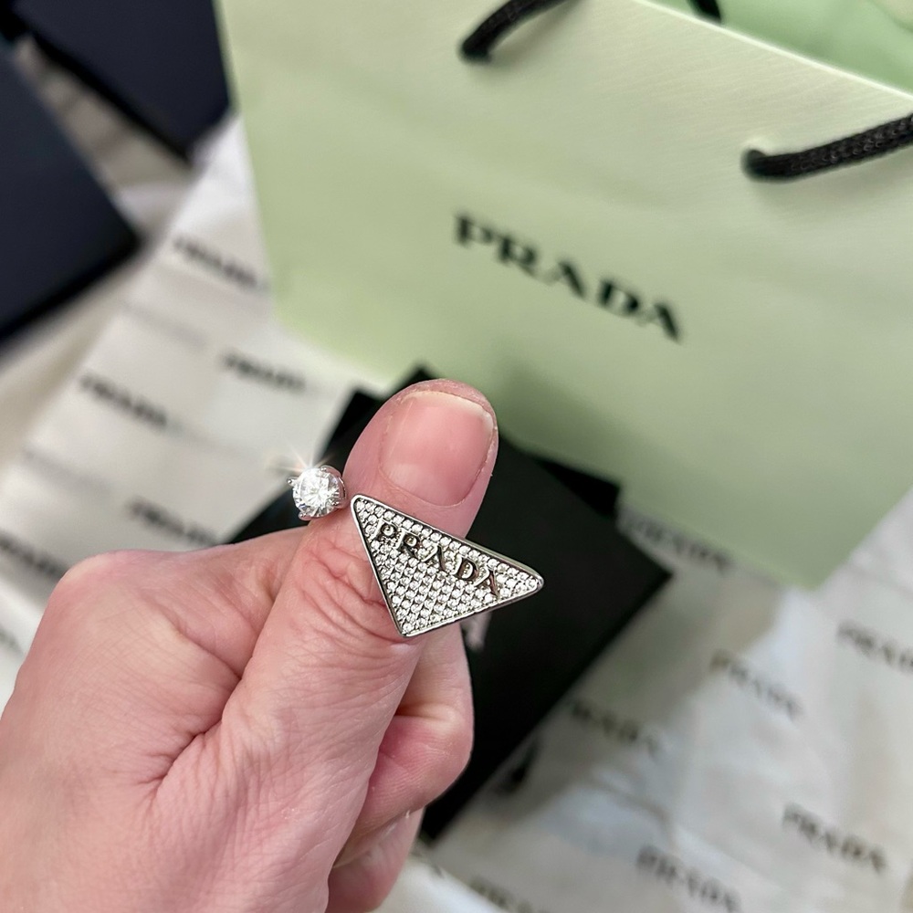 Authentic Prada Symbole Ring - image 4